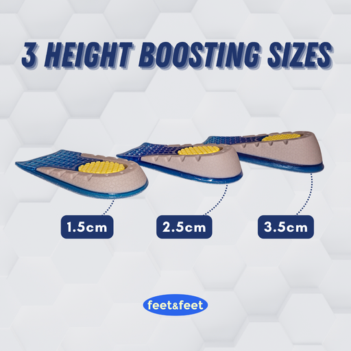  ComfortHeel Xtra Support Height Increase Inserts