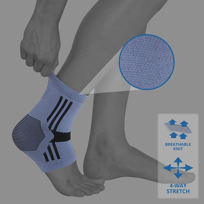 Kedley Active Elasticated Ankle Support