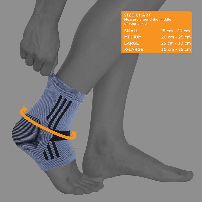 Kedley Active Elasticated Ankle Support