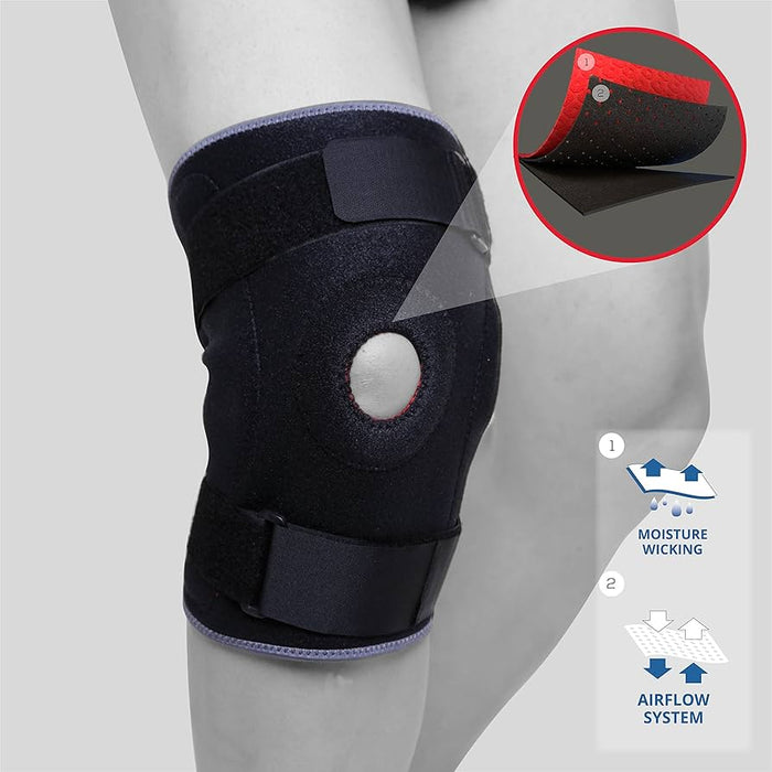 Kedley Aero-Tech Neoprene Hinged Knee Support