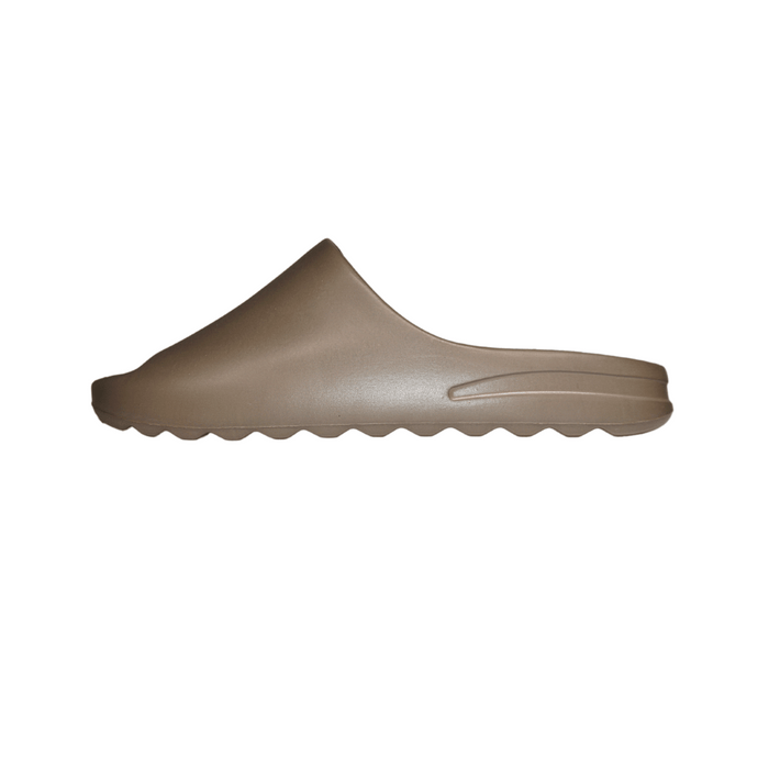 Plush Cloud Slide Sandals - Brown