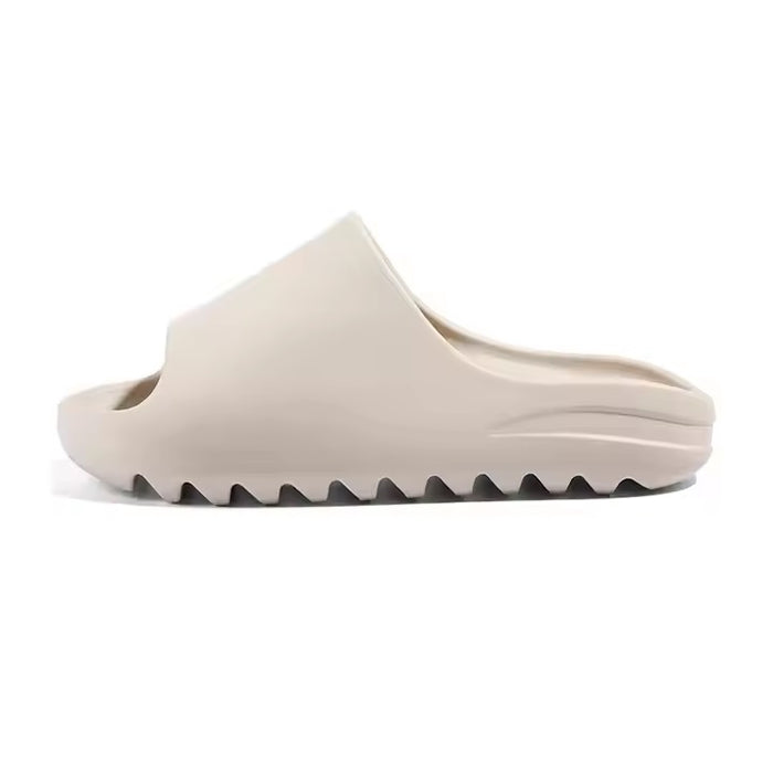 Feet&Feet Plush Cloud Slide Sandals - White