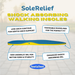  SoleRelief Shock Absorbing Walking Insoles