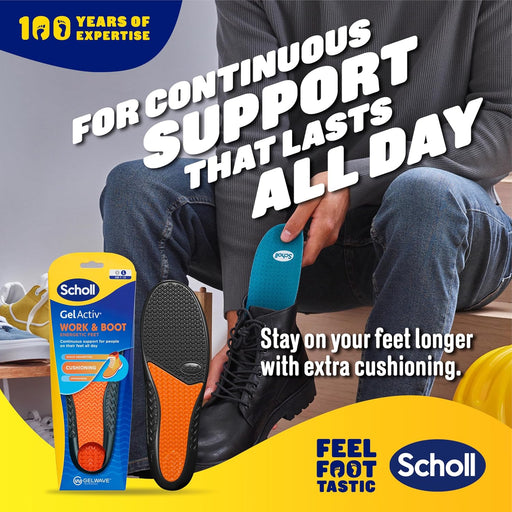 Scholl GelActiv Work & Boot Insoles