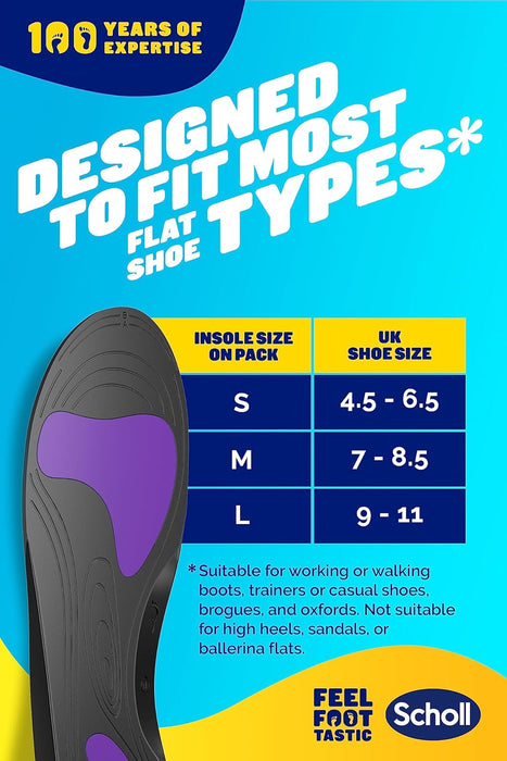 Scholl Plantar Fasciitis Pain Relief Insoles