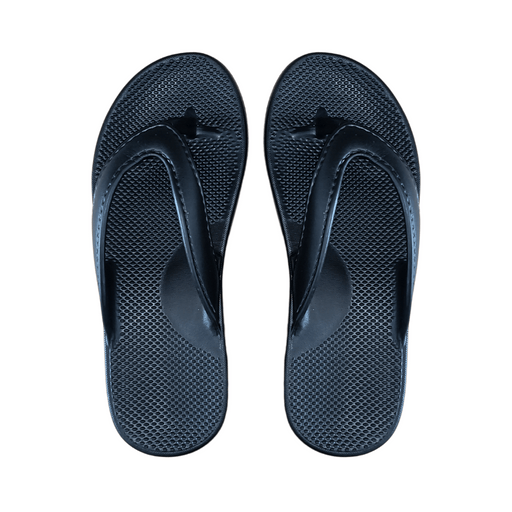  Vibes Arch Support Flip Flops - Black