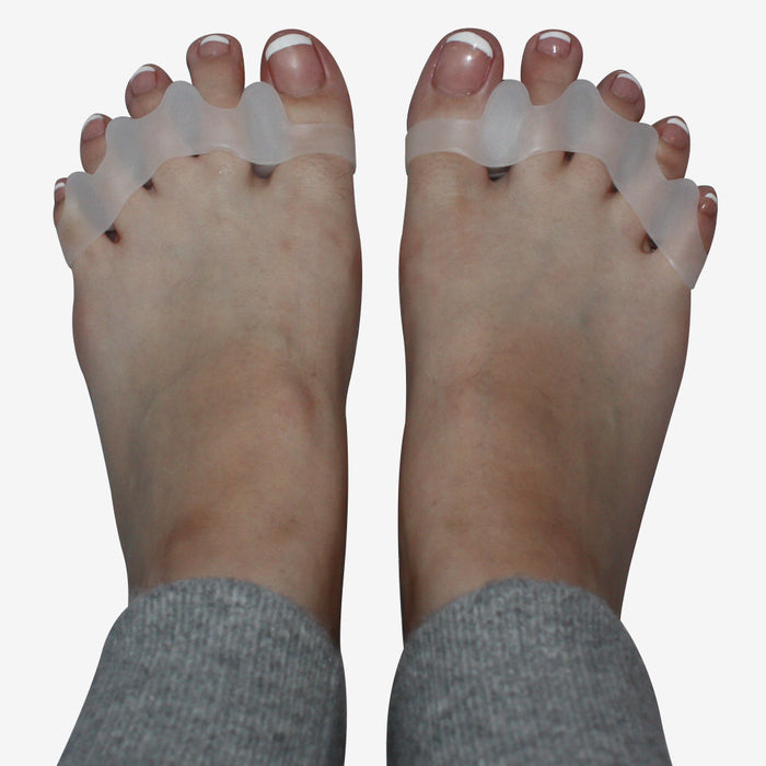 Toe Separators-Toe Straightener-Yoga Toes Toe separators,Toe spacers for  Men,Toe spreaders for Women,Bunion Correction-for Hammertoes,Plantar